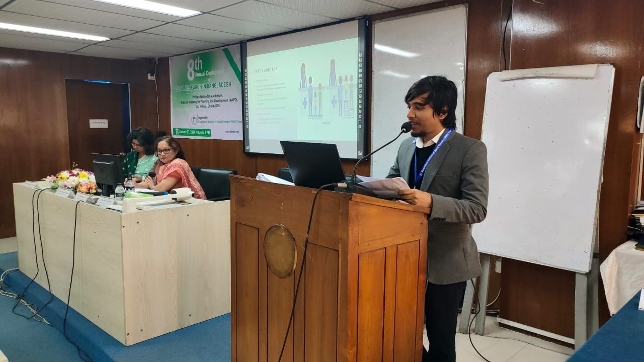 Research presentation at the 8th Annual Conference